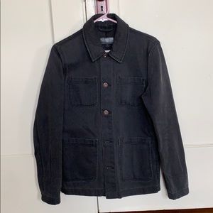 ASOS chore coat black denim jacket